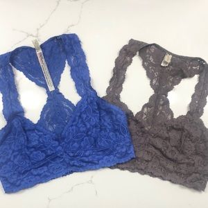 Lace Bras/Bralettes (Free people and Wishlist)